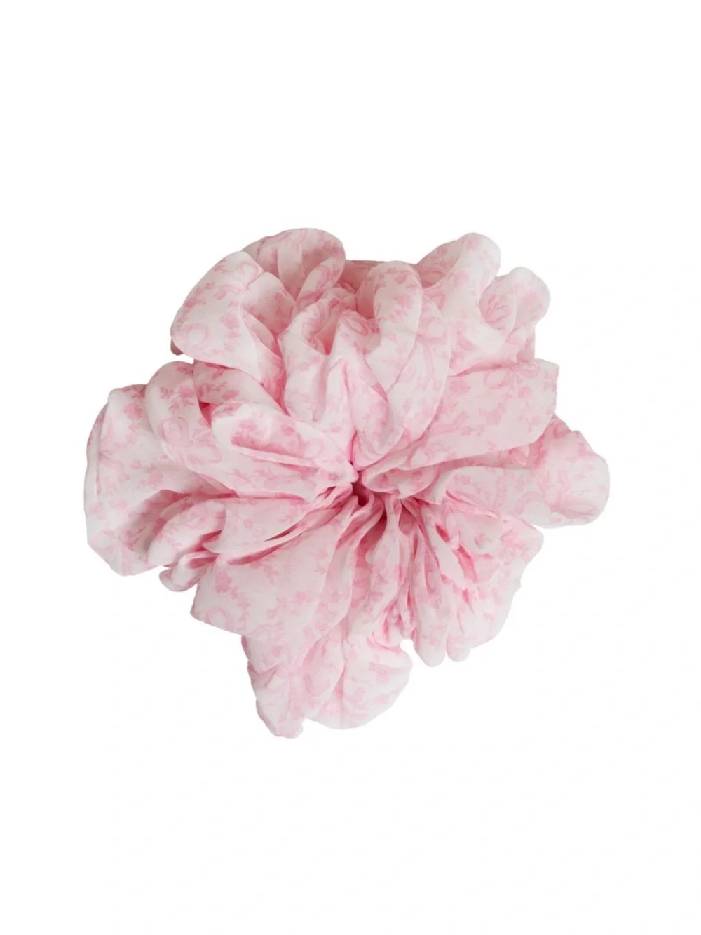 LoveShackFancy x Target XL Goody Pink Coquette Bow Chantilly Scrunchie